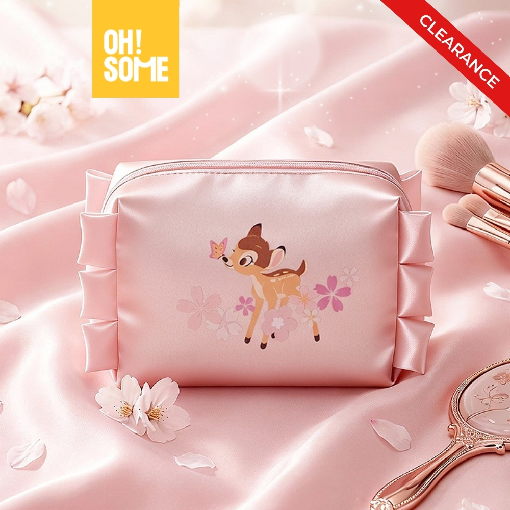 OHSOME x Disney กระเป๋าลายแบมบี้ Bambi Cherry Blossom Purse