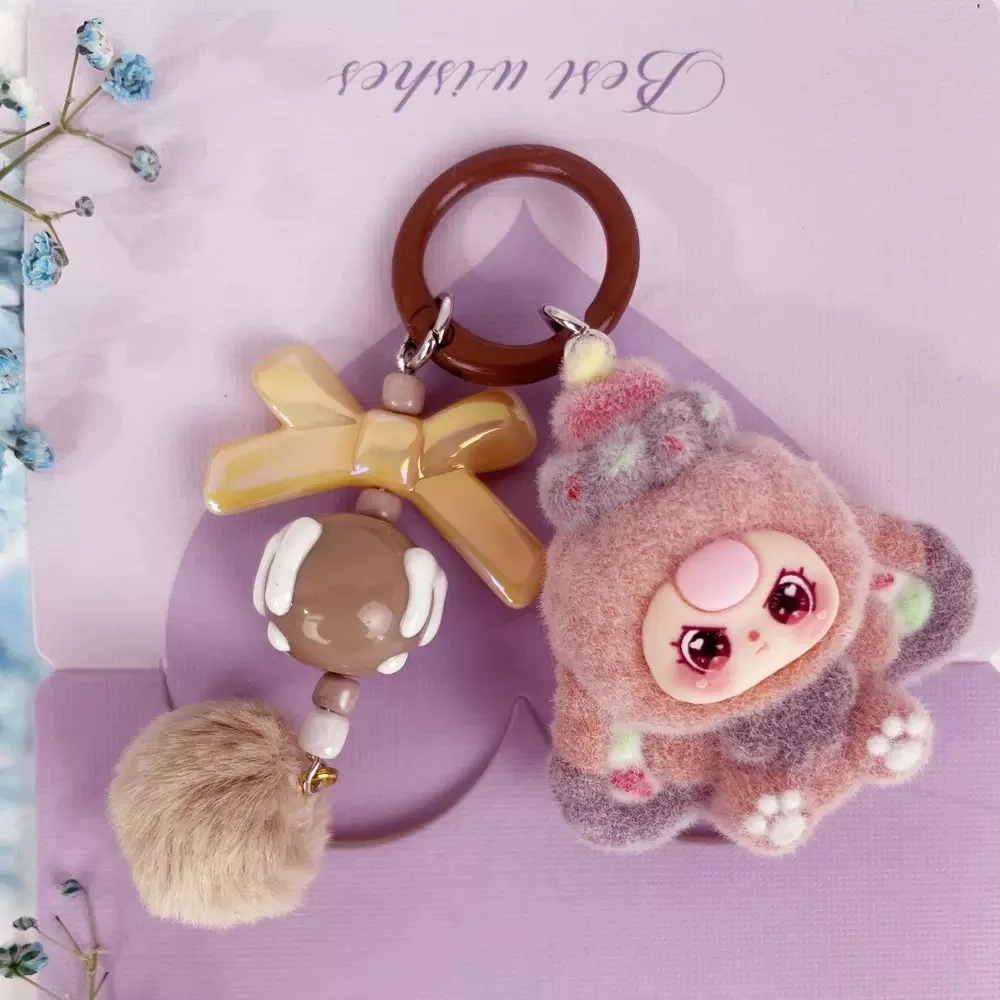 พวงกุญแจตุ๊กตาฟล็อกกิ้งสีผสมน่ารัก ตกแต่งกระเป๋าสไตล์สาวหวาน thumbnail 5