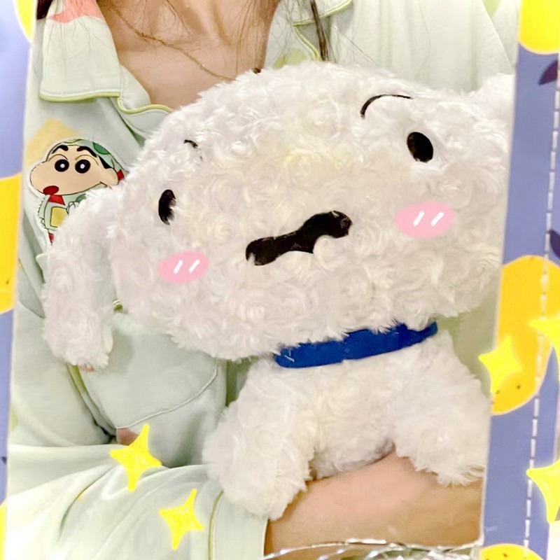 ตุ๊กตาหมาน้อยสีขาวน่ารัก นุ่มนิ่มฟูฟ่อง สามารถใช้เป็นหมอนได้ เหมาะเป็นของขวัญวันเกิด