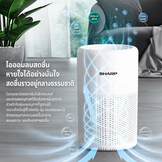 เครื่องฟอกอากาศ กรองฝุ่น PM2.5 กำจัดกลิ่นบุหรี่ ฆ่าเชื้อแบคทีเรีย เสียงเงียบ ประหยัดไฟ สำหรับห้องนอน