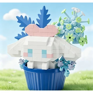 SR NEW เลโก้ตัวต่อการ์ตูนดอกไม้ Mini Block น่ารักมาก ของสะสมสุดฮิต DIY