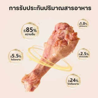 PET LIFE 40G ขาเป็ดนึ่ง ขนมสัตว์เลี้ยง ต้มขาเป็ด โปรตีนสูง ไขมันต่ำ ขนมแมว ขนมสุนัข