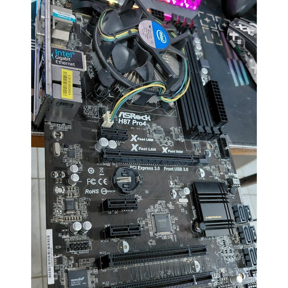 CPU+MB I3 Gen 4 + ASRock H87 Pro4