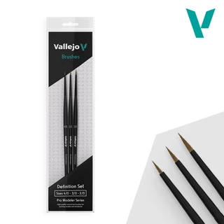 [ ส่งฟรี 🔥 ] วาเลโฮ พู่กัน Vallejo Hobby Brushes พู่กันระบายสี มีหลายแบบให้เลือก (แบบ Set)
