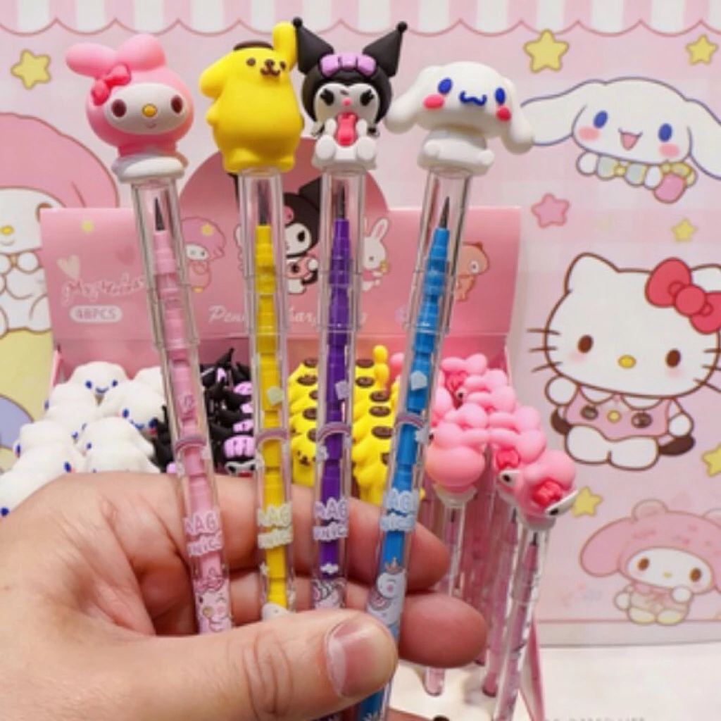 ดินสอต่อไส้ ลายการ์ตูน คละลาย ส่ง 1 แท่ง