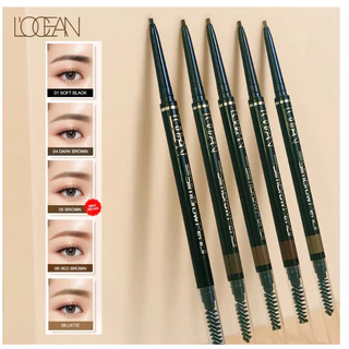 L’OCEAN EYEBROW SLIM PENCIL ดินสอเขียนคิ้วหัวเรียวเล็ก 1 mm.