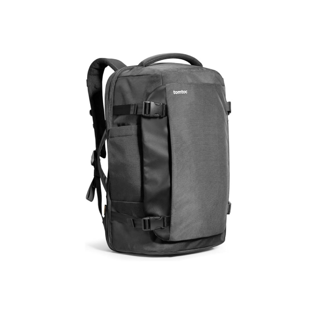 TOMTOC NAVIGATOR T66 TRAVEL LAPTOP BACKPACK 40L กระเป๋าเป้สะพายหลัง สีดำ ใหม่ แท้