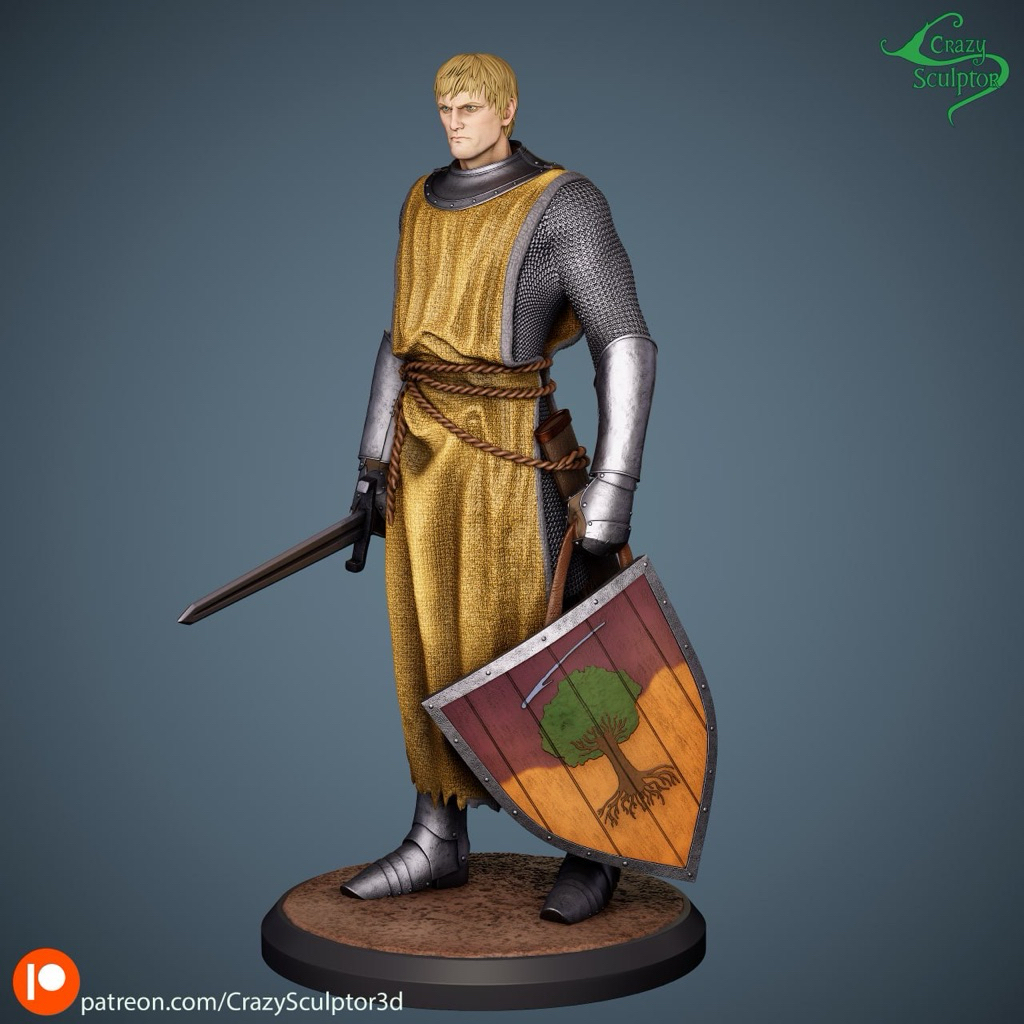 🌳 A Knight of the Seven Kingdoms — Ser Duncan the Tall (Dunk) Premium Figure 🌳