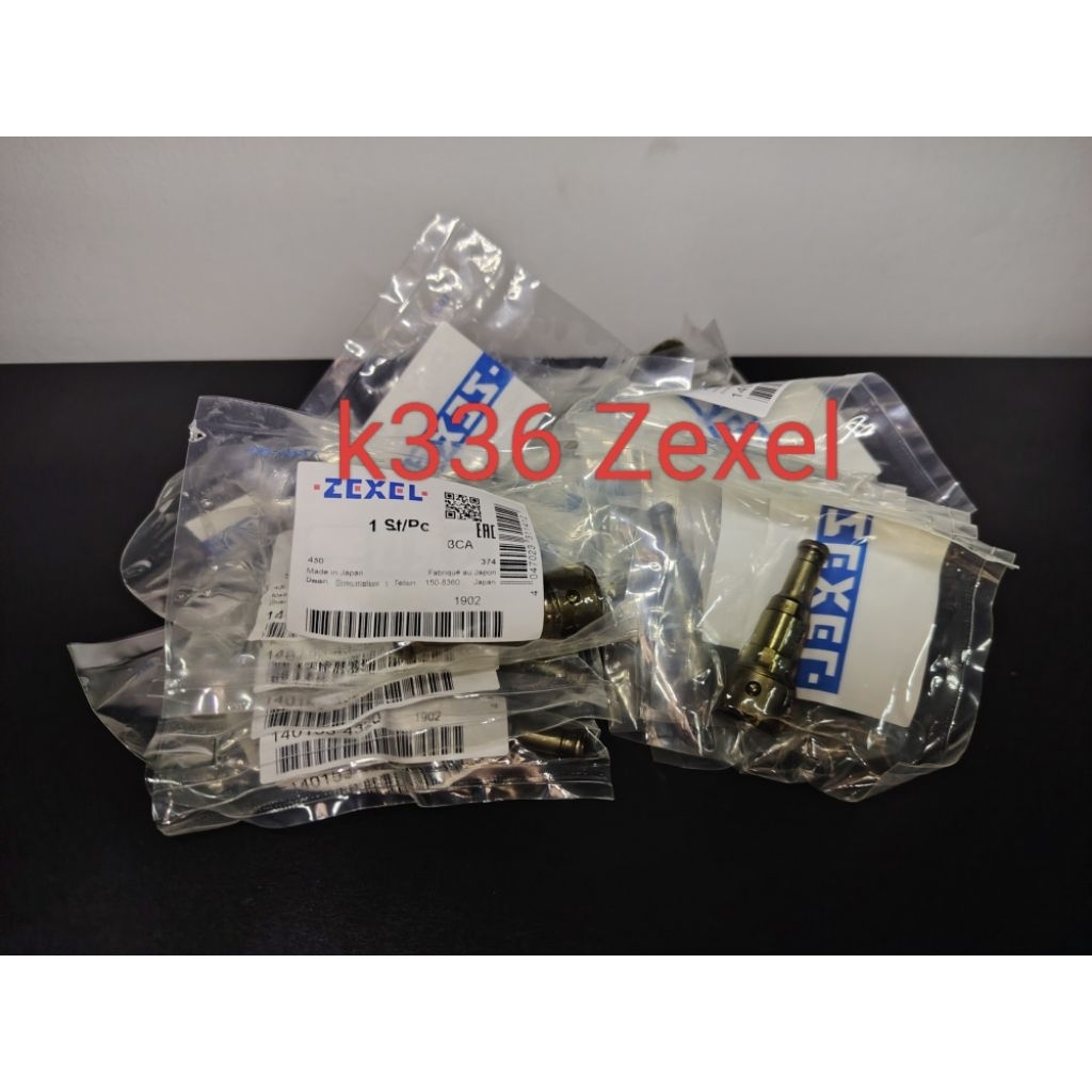 ลูกปั้มเชื้อเพลิงดีเซลเบอร์ K336 ของแท้ Zexel Kubota L3408DI,L3608,L4508DI,L4708 Di