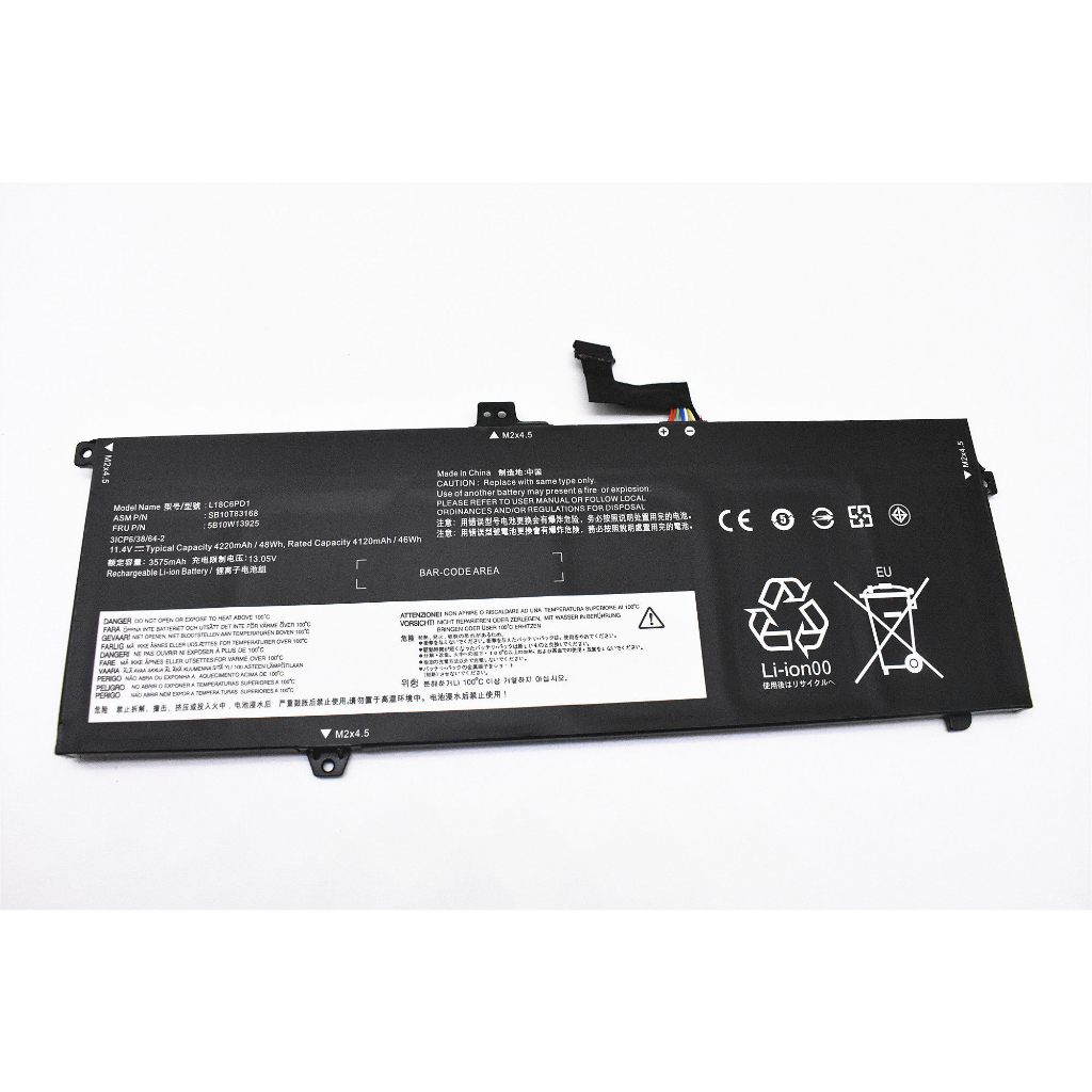 Laptop Battery for L18M6PD1 Lenovo ThinkPad X390 X395 L18L6PD1 L18C6PD1 L18D6PD1 L18M6PD2 L18M6PD3