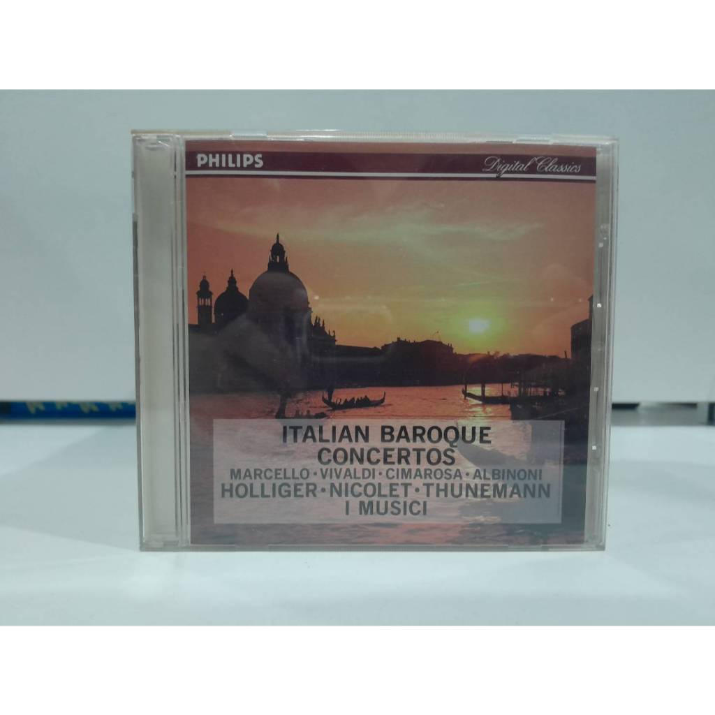 1  CD MUSIC ซีดีเพลงสากล   ITALIAN BAROQUE CONCERTOS (C8E84)