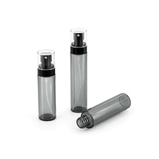 PACPAC ขวดสเปรย์ PET 30ml-120ml ขวดแบ่งน้ำหอม แอลกอฮอล์ พกพา สีเทาใส PG11