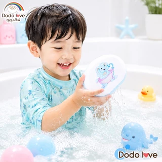 DODOLOVE ฟองน้ำ อาบน้ำเด็ก สำหรับเด็ก ฟองน้ำขัดผิวเด็ก อ่อนโยน นุ่มสบาย ไม่ระคายเคืองผิว ลายช้าง อเนกประสงค์