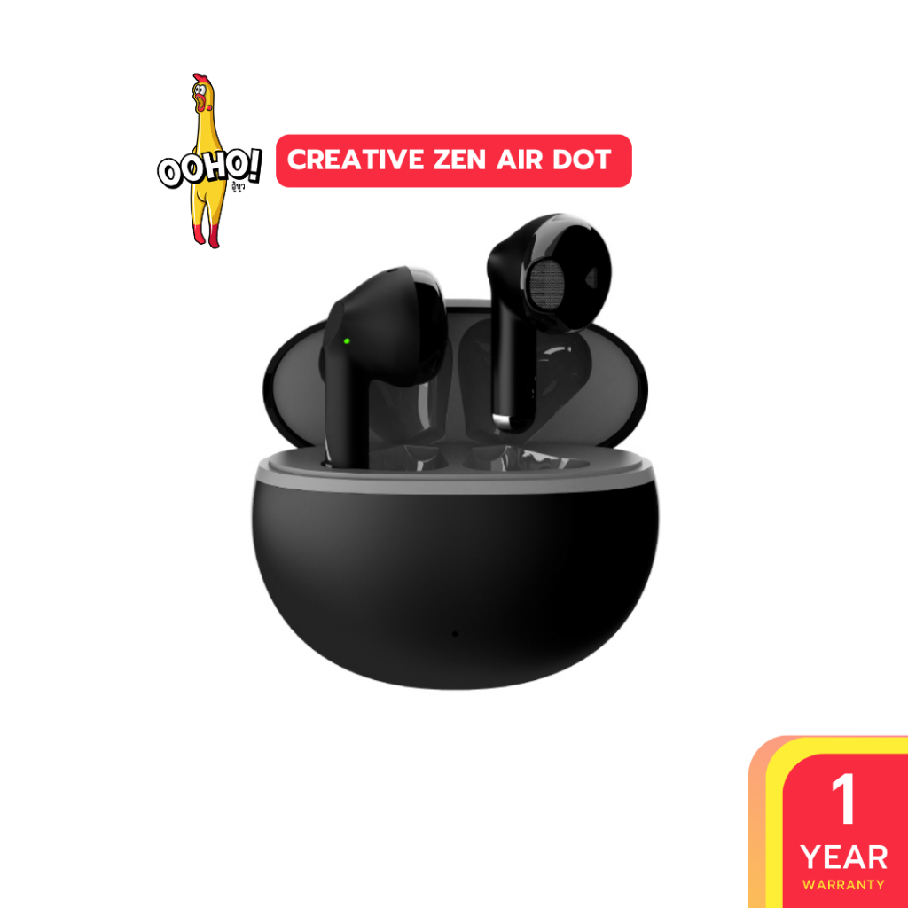 CREATIVE หูฟัง ZEN AIR DOT หูฟังอินเอียร์ หูฟังบลูทูธไร้สายแบบ TWS