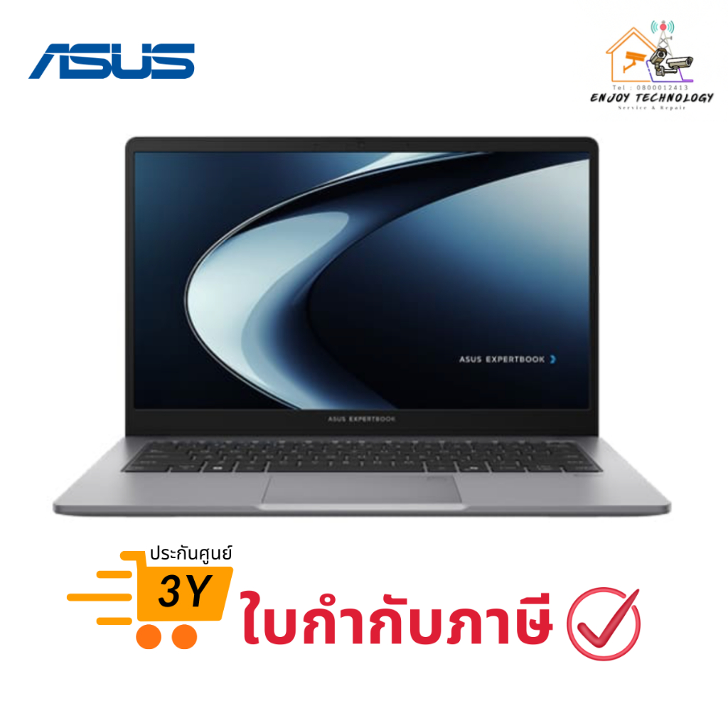 โน็ตบุ๊ค ASUS ExpertBook P5 P5405CSA-NZ0320WS ขนาด 14 นิ้ว SSD 1TB M.2 NVMe PCIe 4.0 ประกันศูนย์