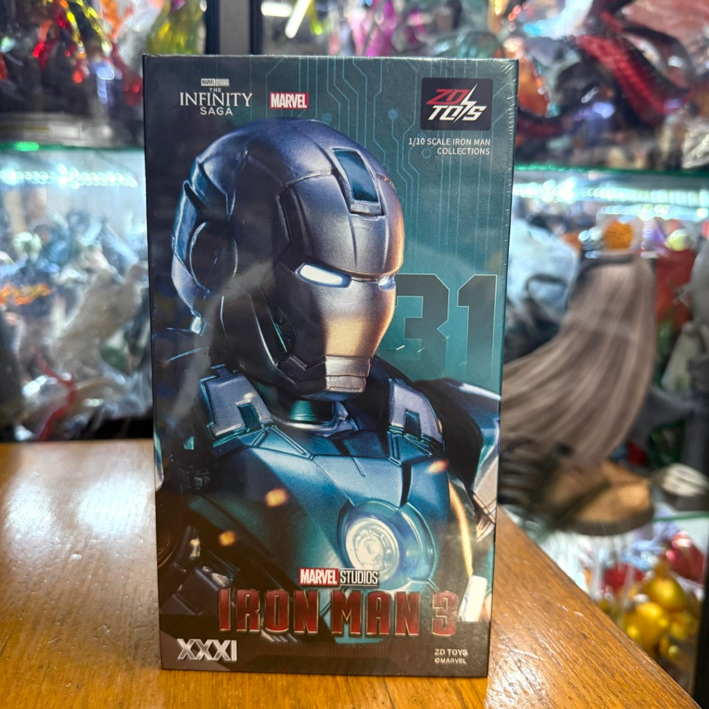 🔥แท้พร้อมส่งจากไทย🔥Model Ironman Mark 31 ZD TOYS สูง 14-15เซ็น
