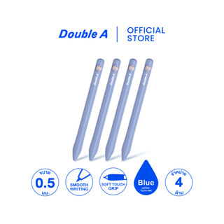 Double A ปากกาเจล 0.5 มม. รุ่น Mood - Dee จำหน่าย 4 ด้าม