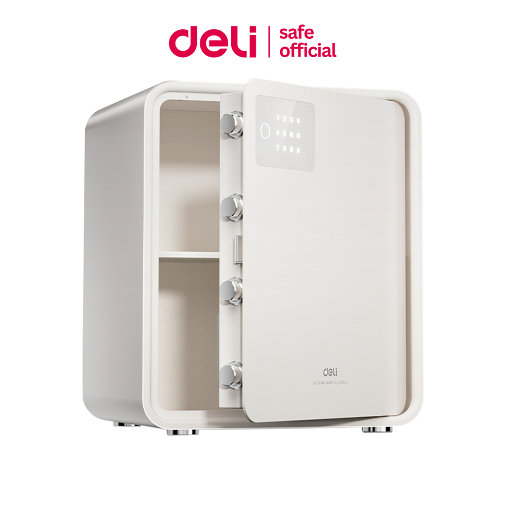 Deli ตู้เซฟ ตู้นิรภัย ระบบดิจิตอล รหัสผ่าน/กุญแจ ประตูอัตโนมัติ แข็งแรง ดีไซน์เรียบหรู Safe box