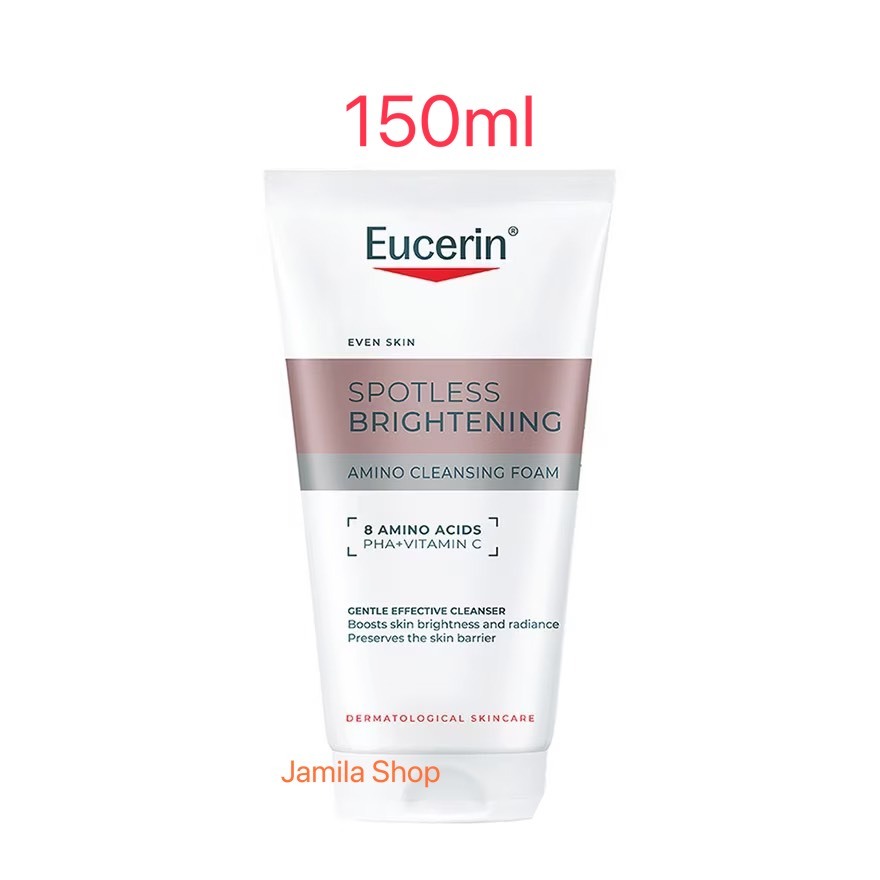 [Exp.2028]โฟมล้างหน้า  EUCERIN Spotless Brightening Gentle Cleansing foam 50-150g.