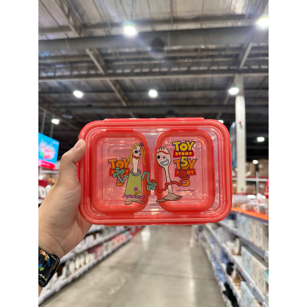 ลายคู่ช้อนส้อม จากToy Story5 LocknLock™ LUNCH BOX SET ชุดกล่องอาหาร 3 ชิ้น สามารถเข้าอุ่นไมโครเวฟได้