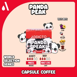 กาแฟแคปซูล ADDICTO I Capsule coffee I ใช้กับเครื่อง Nespresso ได้ I 8 รสชาติ คั่วอ่อน คั่วกลาง คั่วเข้ม หอมกรุ่น