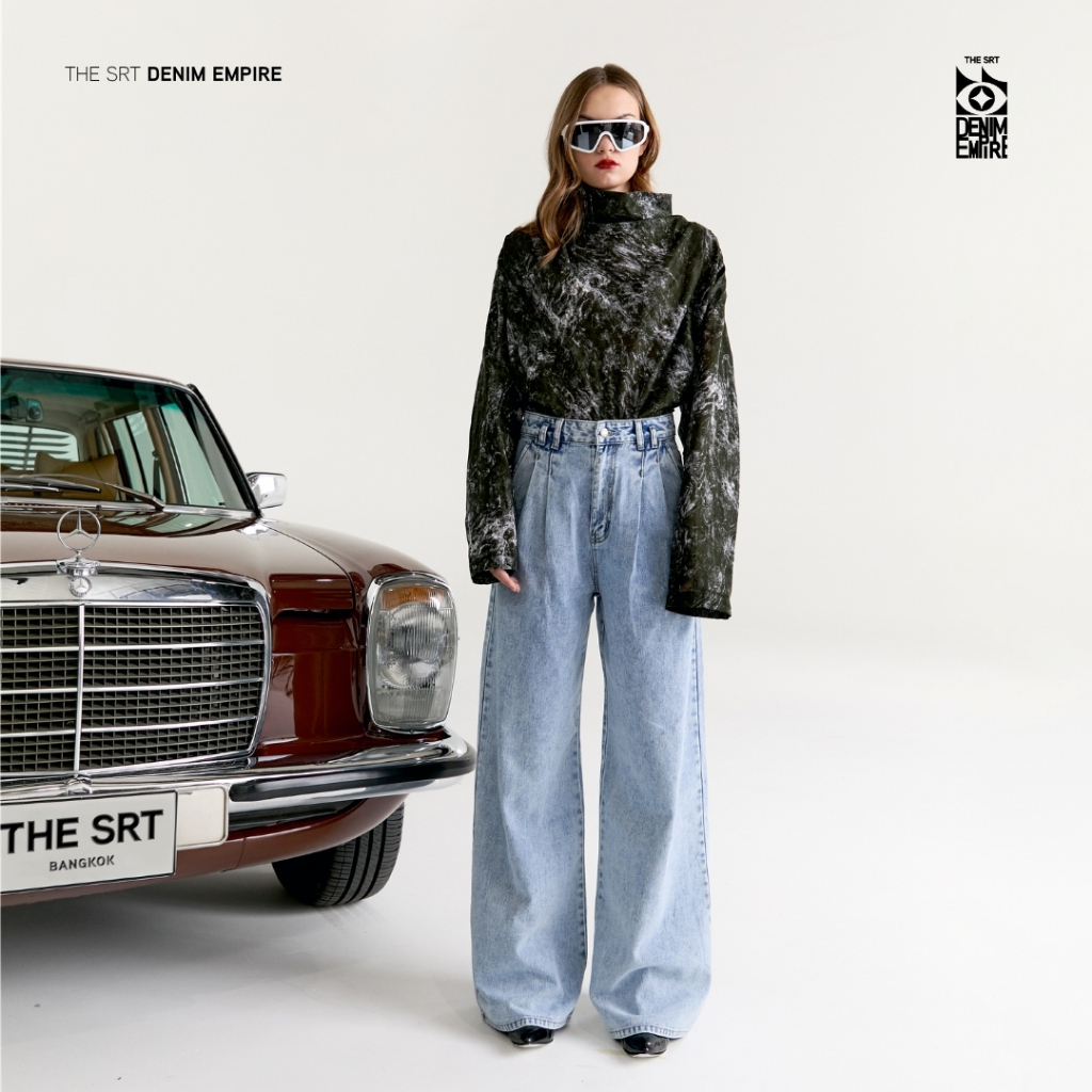The SRT (TPN333) C1 Wide Leg Snow Jeans