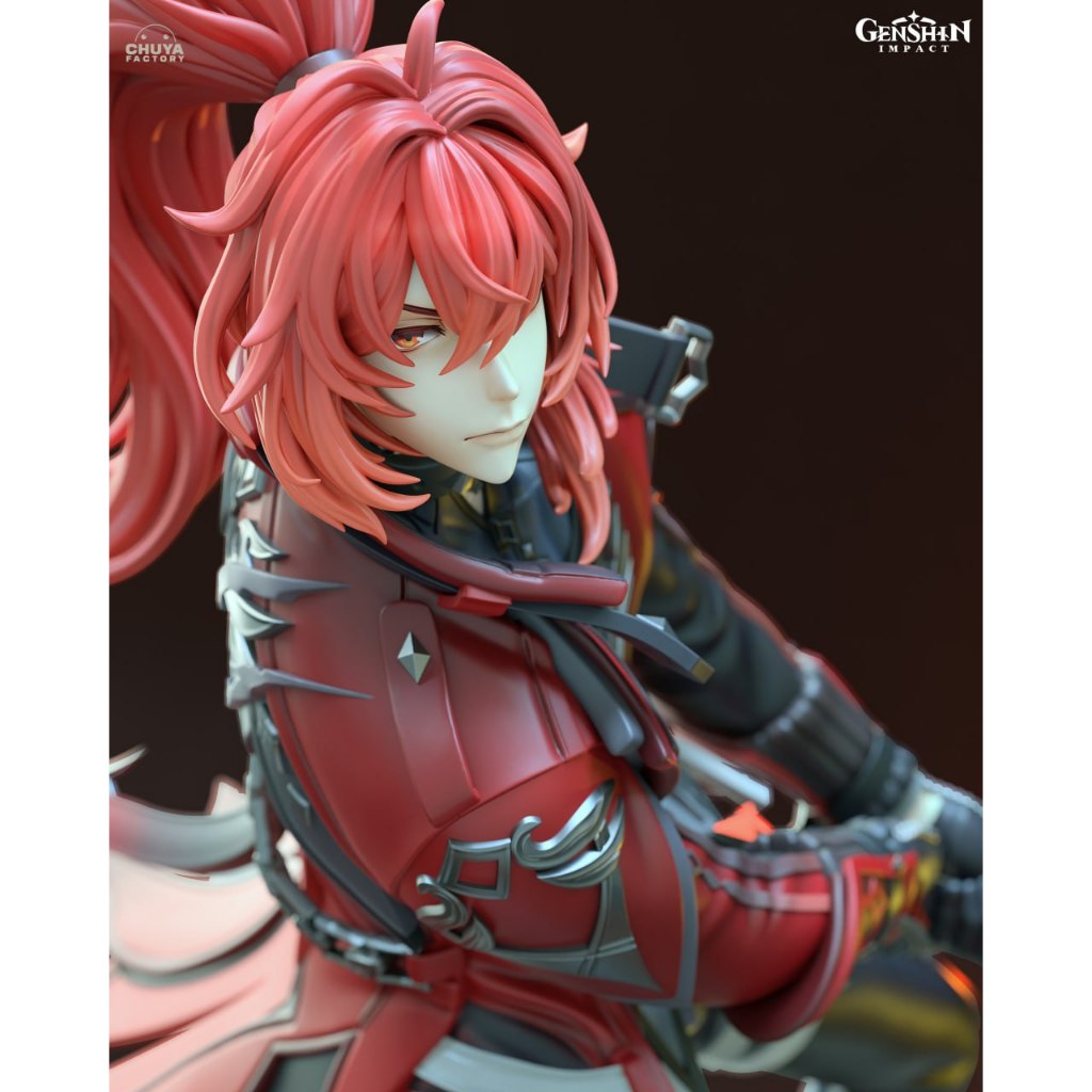 🔥 Diluc — Red Dead of Night (Genshin Impact Figure) Premium Resin Miniature 🔥