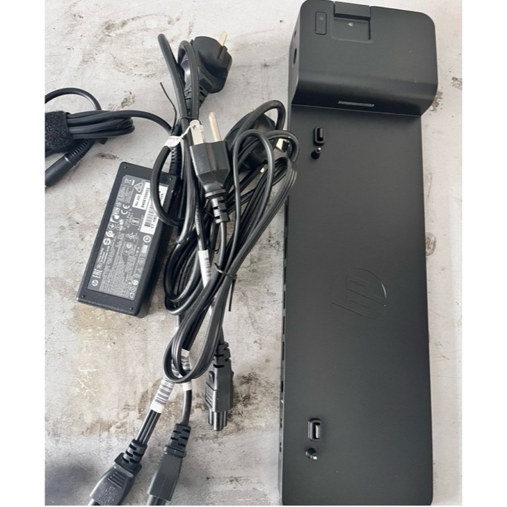 HP 2013 Ultra Slim Docking Station + Adapter HP 65w ของใหม่