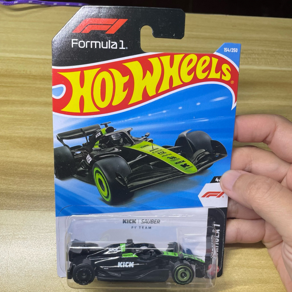 Hotwheels KICK SAUBER F1 TEAM⚫️🟢