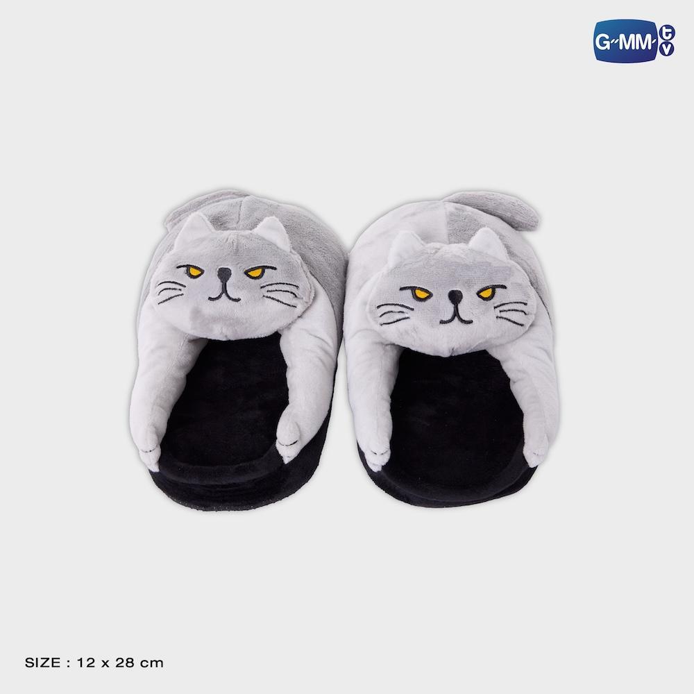 CAT CHEER CAFE SLIPPERS | เปย์รักด้วยแมวเลี้ยง CAT FOR CASH