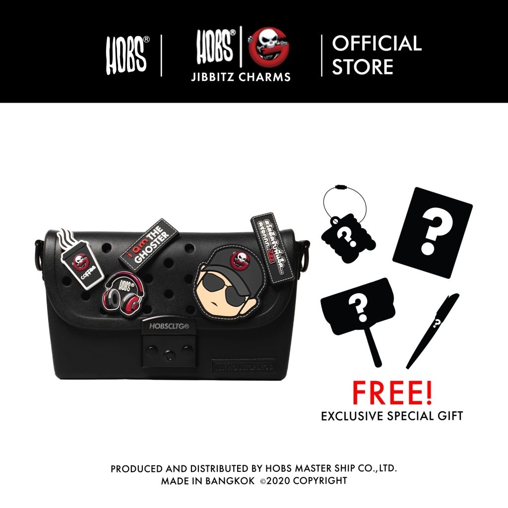 Hobs x The ghost radio3 | LOULOU CHARM | Accessories | Jibbitz | ตัวติดกระเป๋า