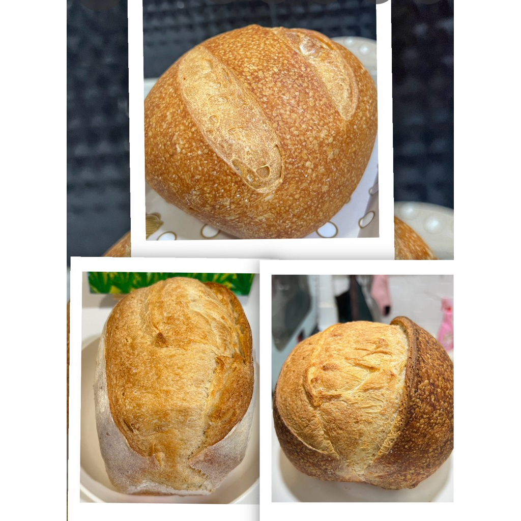 ขนมปังซาวโดว์Sourdough520/220กรัมออริจินอลเแป้งสาลีไม่ขัดสียีสต์ธรรมชาติ ไม่มีสารกันบูดนับจากวันที่สั่งสินค้า3วันส่งของ