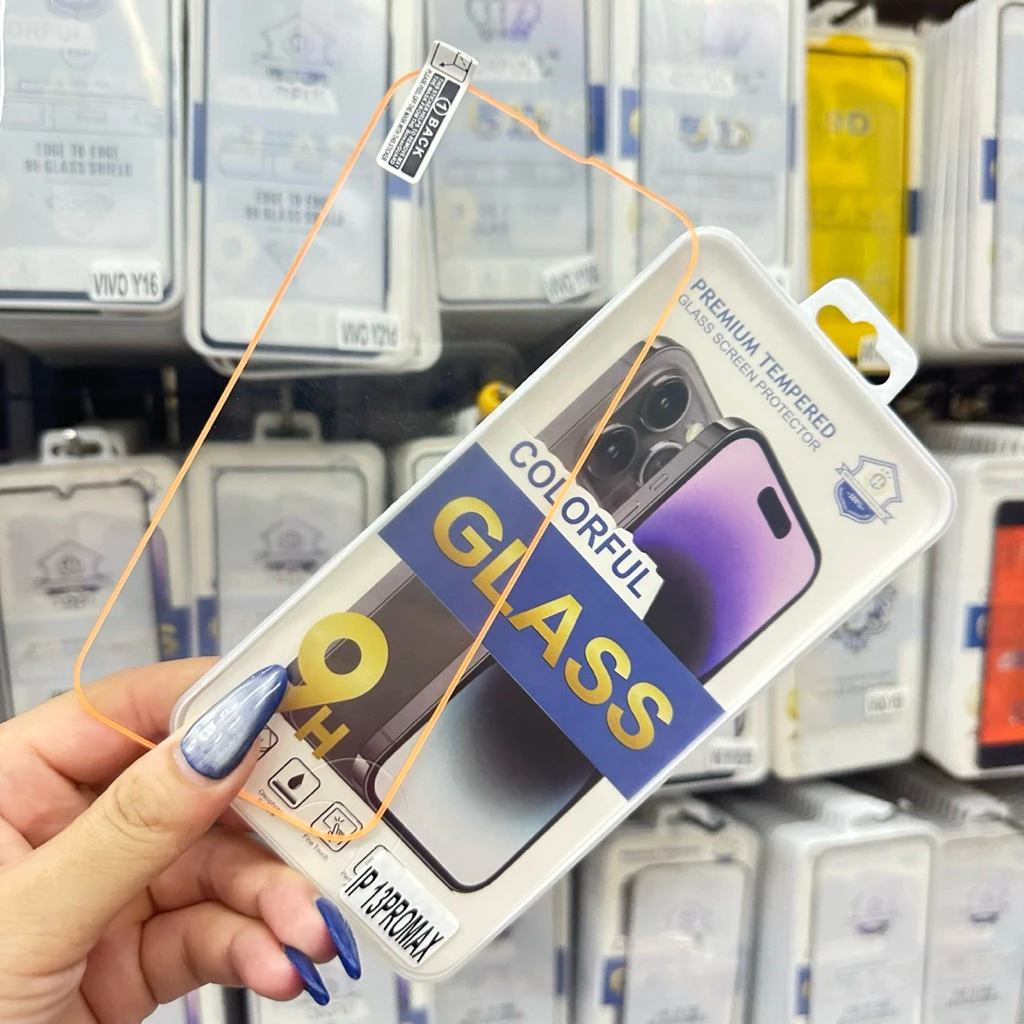 ฟิล์มกระจกเรืองแสง สำหรับ iPhone 13 13Pro 13Promax 14 14Plus 14Pro 14Promax thumbnail 5
