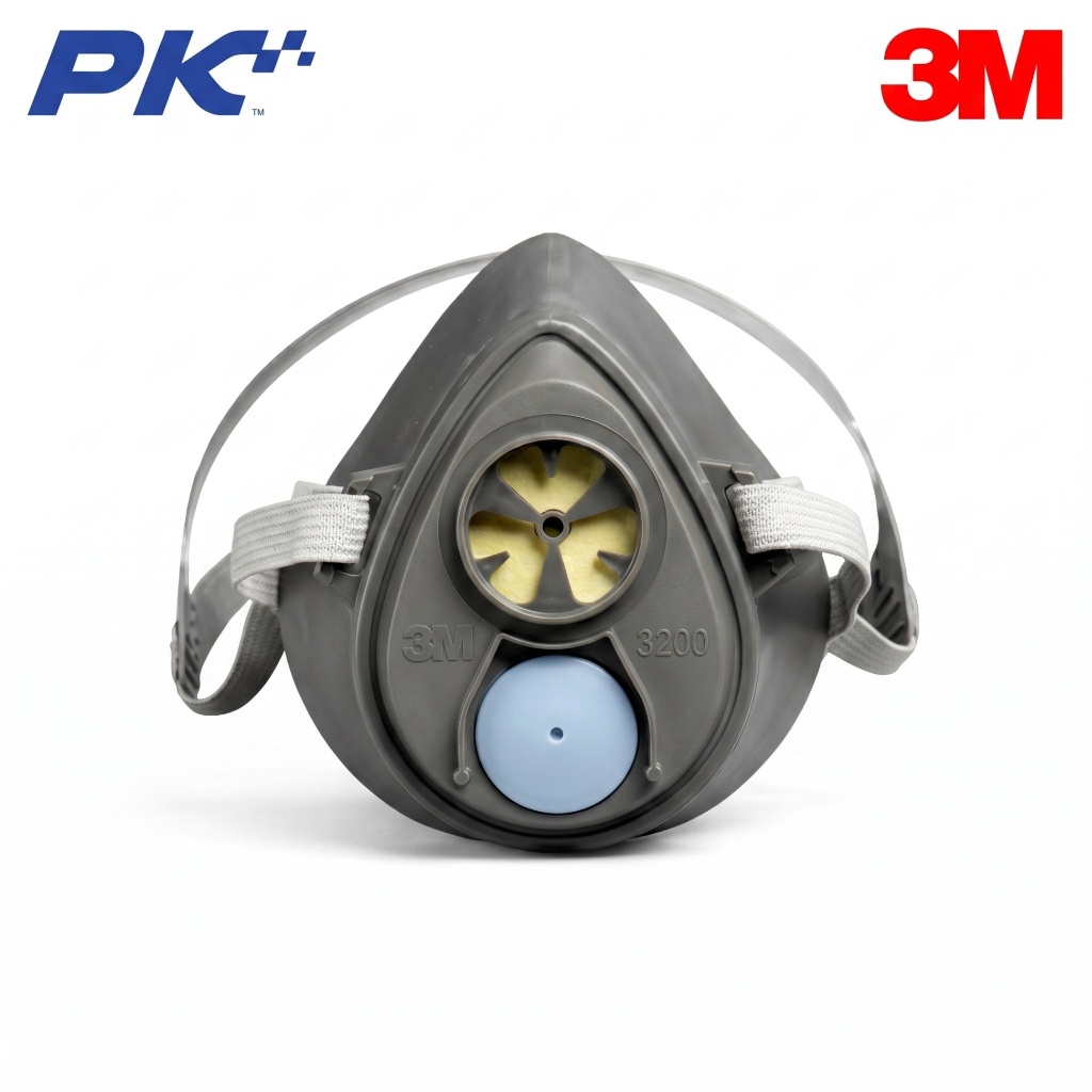 หน้ากากกรองเดี่ยว 3M 3200