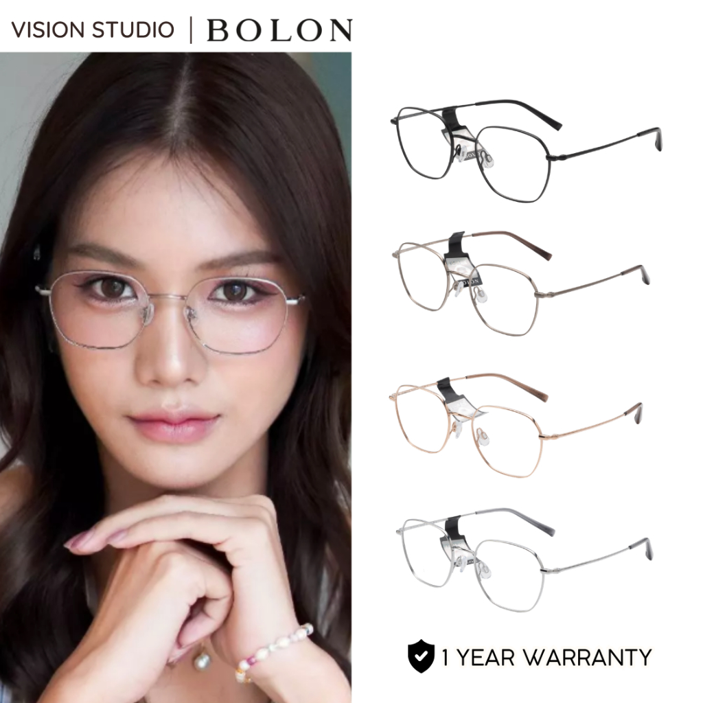 👓แว่นสายตา BOLON รุ่น LUCERNE BA7005 รวมทุกสี ของแท้100% รับประกัน 1 ปีเต็ม