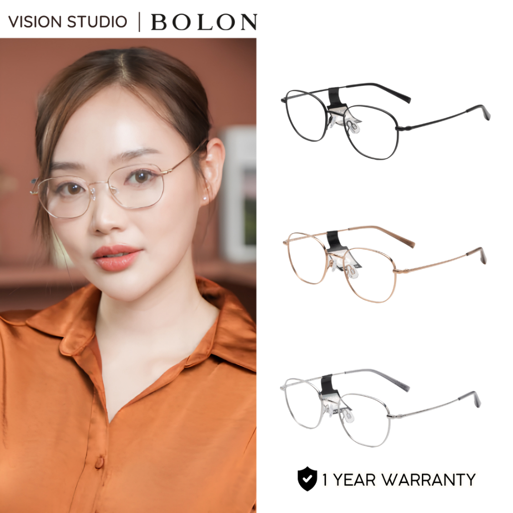 👓แว่นสายตา BOLON รุ่น BAMBERG BA7006 รวมทุกสี ของแท้100% รับประกัน 1 ปีเต็ม