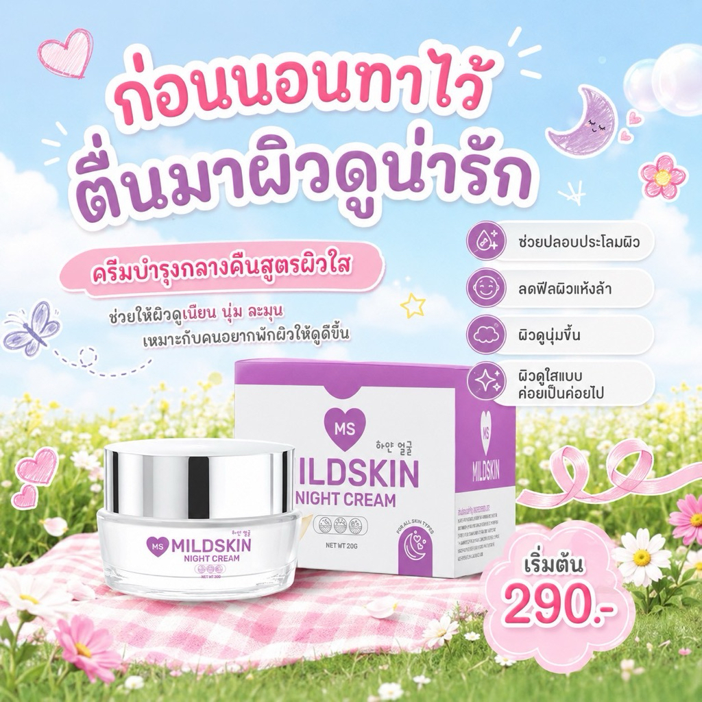 ครีม𝐌𝐒สูตร𝟏(ขนาด𝟑𝟎กรัม)กระปุกใหญ่𝐌𝐒 𝐦𝐢𝐥𝐝 𝐬𝐤𝐢𝐧 【พร้อมส่ง】🪻🫐