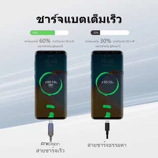 ไมโคร USB เพื่อ USB 3.0 รุ่นรองรับสายชาร์จอย่างรวดเร็วสำหรับโทรศัพท์ Android / สาย QC3.0