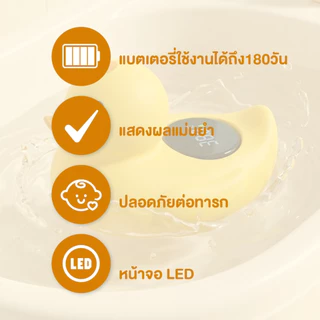 Joyplanet เครื่องวัดอุณหภูมิน้ําดิจิทัล จอแสดงผล LED รุ่น TP001-TP006