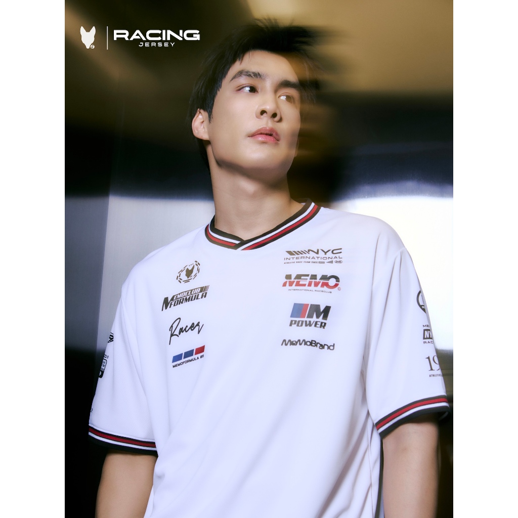 MeMo™ | Racing Jersey | เสื้อสปอร์ตเรซซิ่ง สกรีน Formula ผ้าพรีเมียมโพลีเอสเตอร์ ใส่สบาย ทรง Unisex