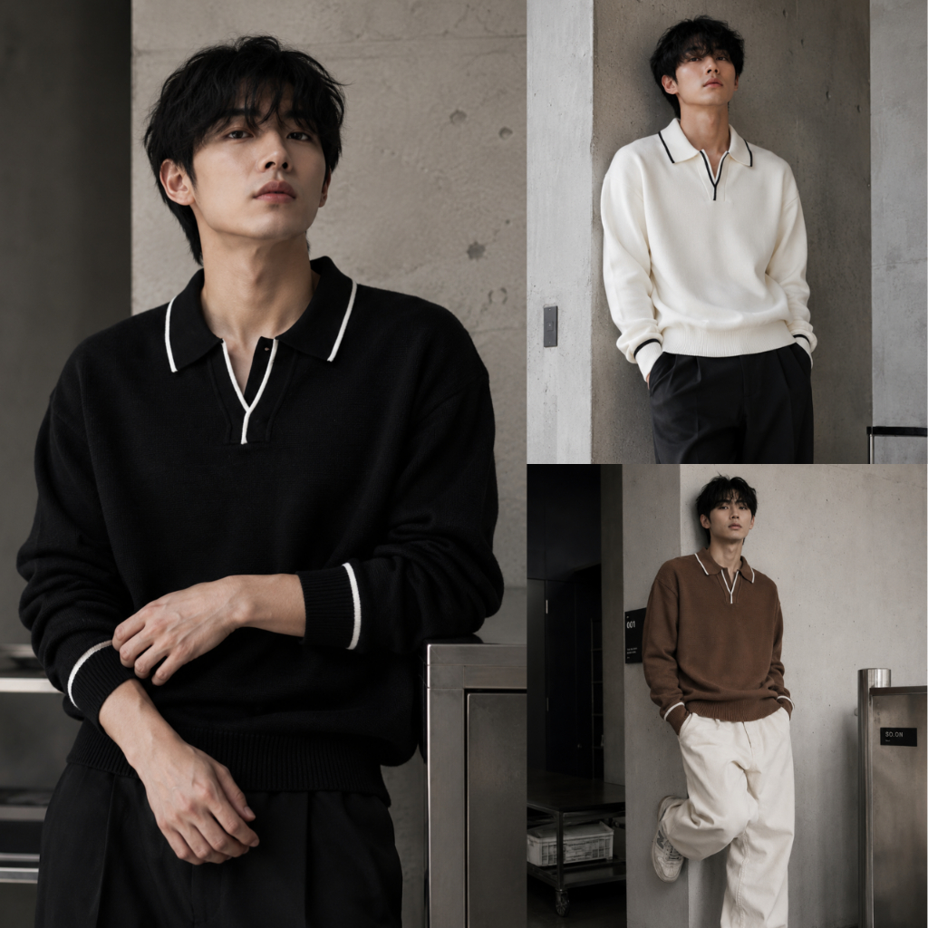 SO.ON : Polo Knit รวมเสื้อโปโล ผ้าถัก สุดนิ่มที่ต้องมี