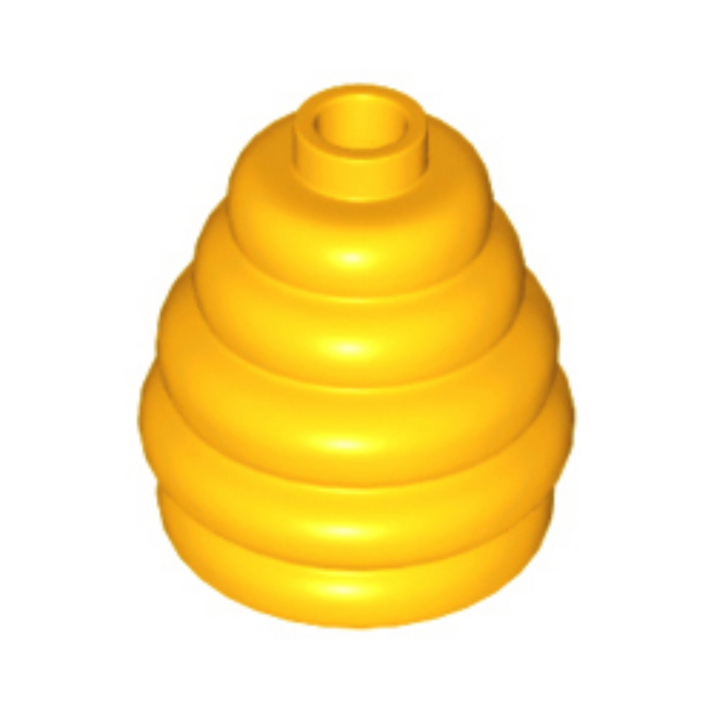 [357] ชิ้นส่วนเลโก้ Lego Part Cone 2 x 2 x 1 2/3 with Stacked Rings (Beehive / Cotton Candy)(35574) ราคา/ชิ้น