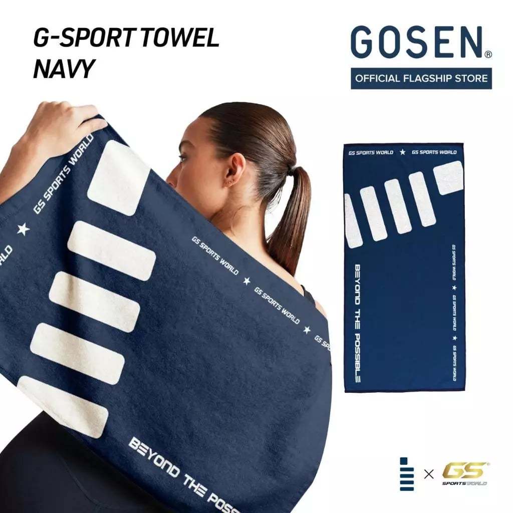 ผ้าขนหนูกีฬาแบดมินตัน GOSEN SPORT TOWEL ผ้าเช็ดเหงื่อ (สินค้าลิขสิทธิ์แท้ 100%)