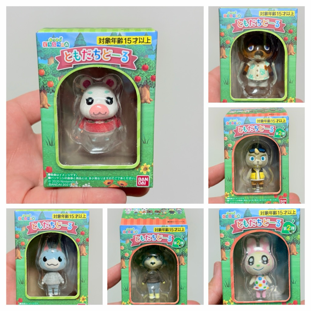 (งานแท้ สินค้ามือสองจากญี่ปุ่น) ปี2021 โมเดล ฟิคเกอร์ animal crossing แอนิมอลครอสซิง