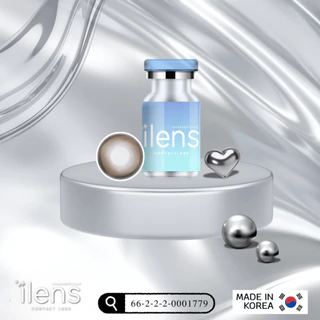 (Official) คอนแทคเลนส์รายเดือน ilens รุ่น Bubble สี Choco มีค่าสายตา แถมตลับคอนแทคเลนส์