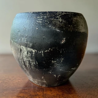 Flowerpot กระถางดินเผาทรงกลม วินเทจสไตล์ ขนาด 28 x 26 cm.