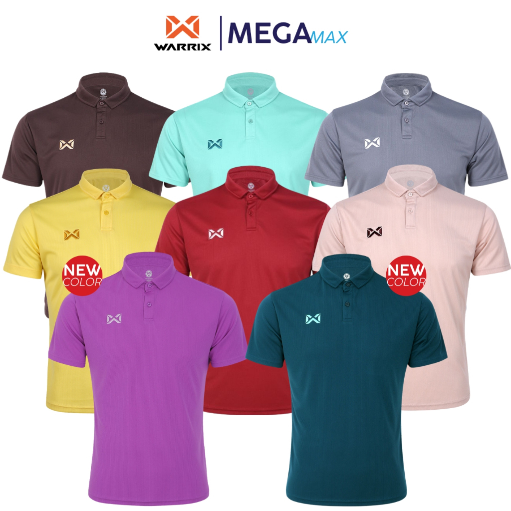 เสื้อโปโล WARRIX 212PLACL30 วอริกซ์  รุ่น PIQUE POLO โพส 2