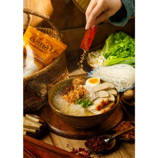 [10ซอง] เรือทอง ก๋วยจั๊บญวนดั้งเดิม เก็บได้นาน1ปี เส้นเหนียวนุ่ม น้ำซุปหอม หวานกลมกล่อม อิสลามทานได้