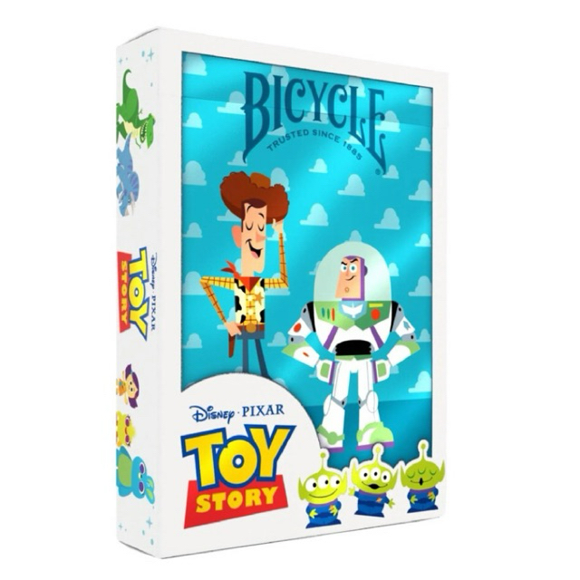 [พร้อมส่ง] Bicycle Toy Story by Disney Pixar ไพ่ตัวการ์ตูนทอย สตอรี่