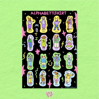 A5 Sticker set (เซท Sticker ไดคัท ขนาด A5)
